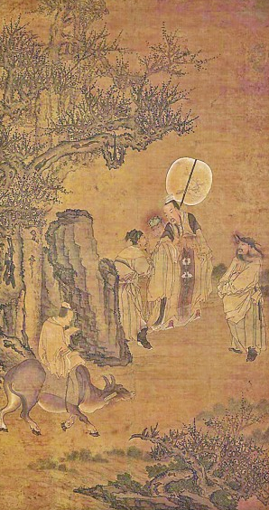 △《牛角挂书图》图源：光明日报