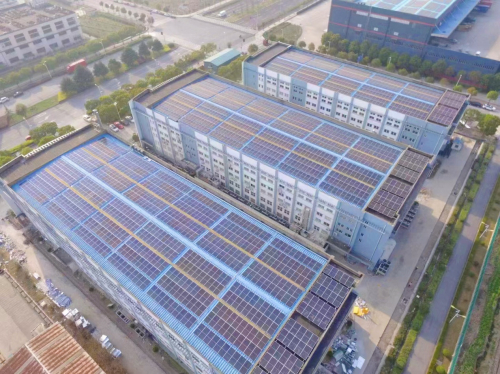 （爱士惟位于上海嘉定的工商业项目）