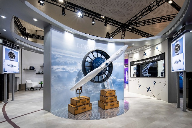 浪琴表呈现“祖鲁时间”主题展区