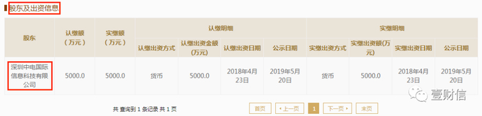 （截图来自亿安仓工商信息公示）