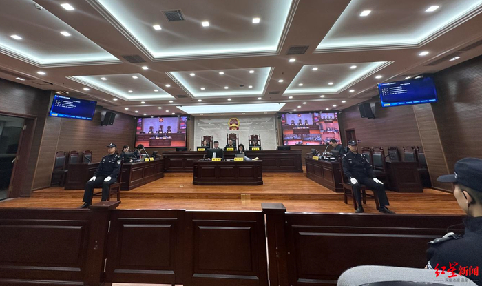 ▲庭审现场