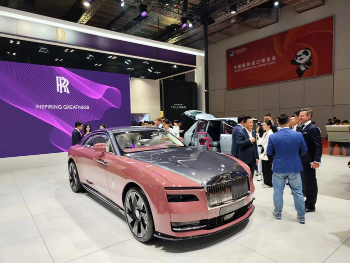 劳斯莱斯闪灵 图片来源：时代财经 摄