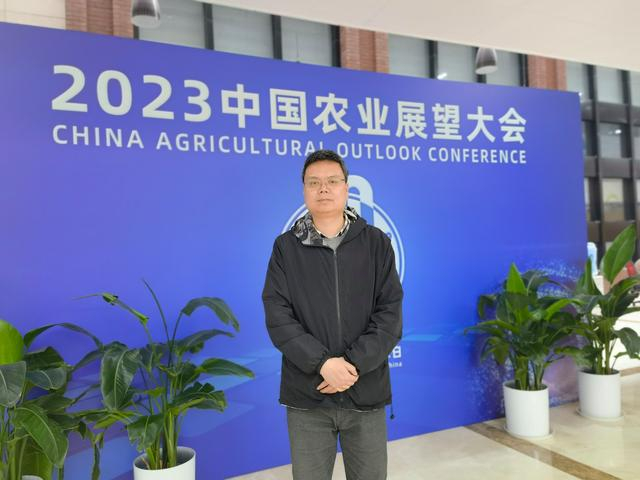 农业农村部农产品市场分析预警团队马铃薯首席分析师周向阳。新京报记者 周怀宗 摄