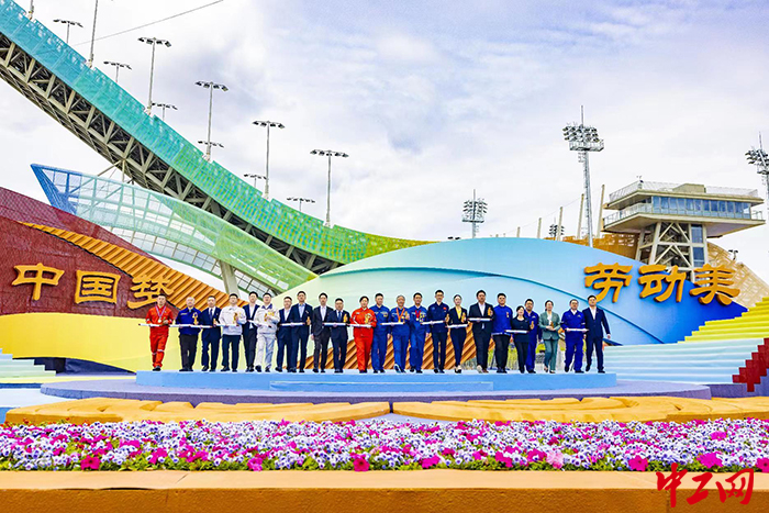 节目录制现场。工人日报-中工网记者王伟伟 摄