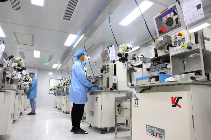 禹芯半导体生产线