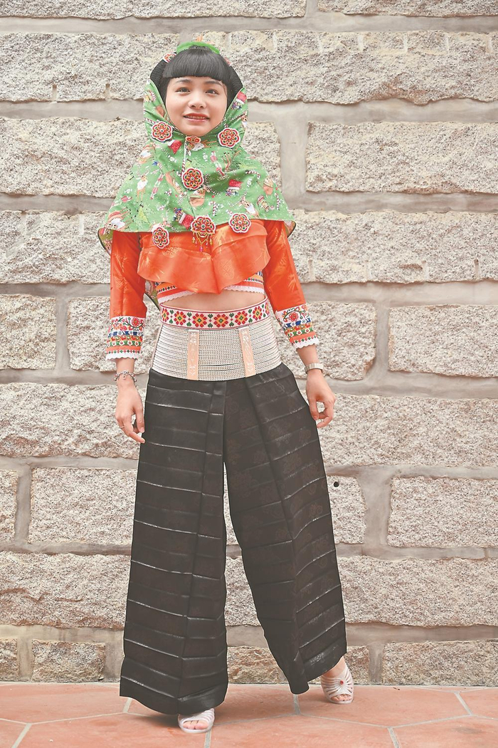     崇武、山霞的惠安女服饰郑慧芬 摄