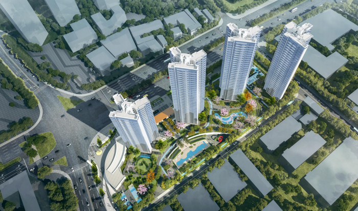 △保利和悦春风效果图