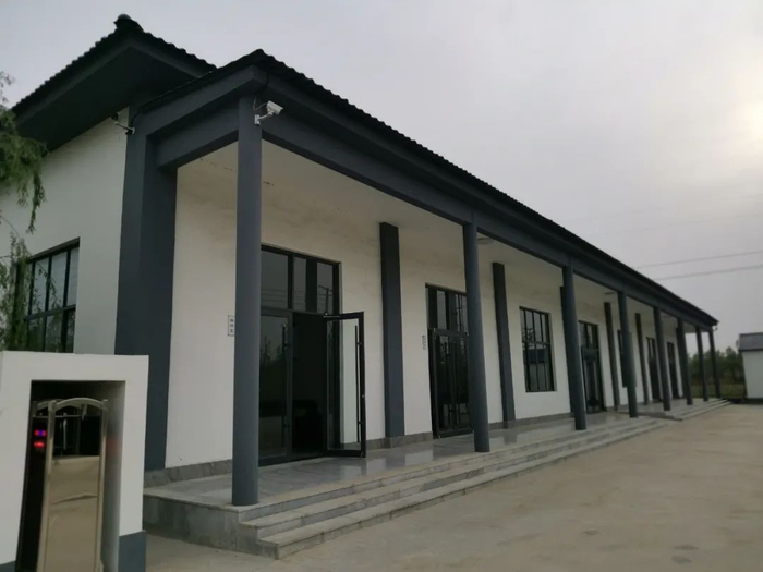 ▲湖滨镇柳童村公墓及告别厅