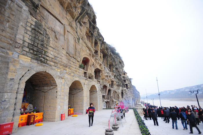 广元千佛崖。利州融媒体中心供图