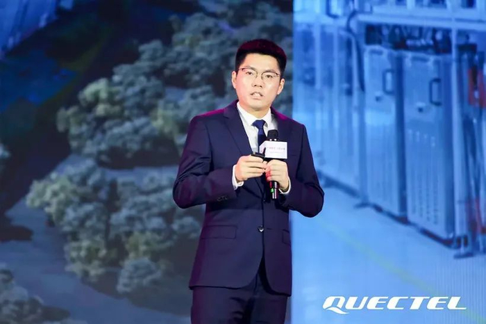 移远通信COO张栋 图源：移远通信