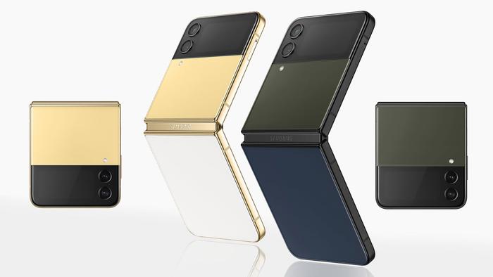 三星Galaxy Z Flip4 手机海外推出两种限量版配色_手机新浪网