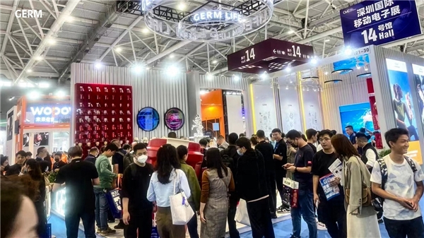 　　深圳礼品展上，GERM格沵展区人气火爆