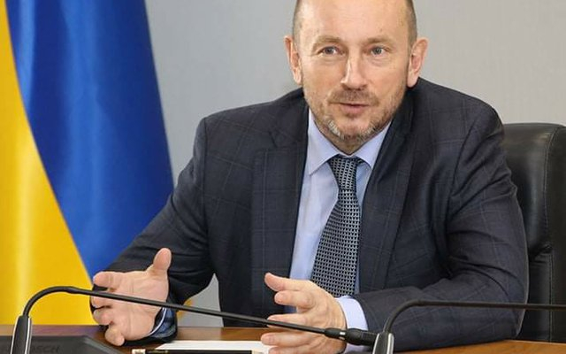 乌克兰新驻华大使帕夫洛·里亚比金，图自乌克兰媒体