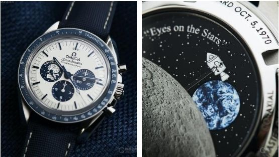 欧米茄超霸系列“史努比奖”50周年纪念腕表