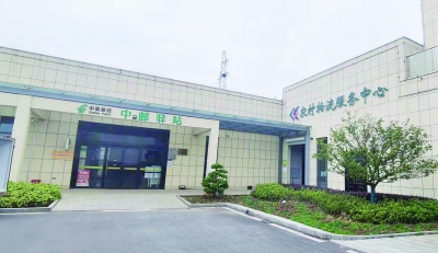 高淳区漆桥街道双游农村物流服务中心。双游村供图 