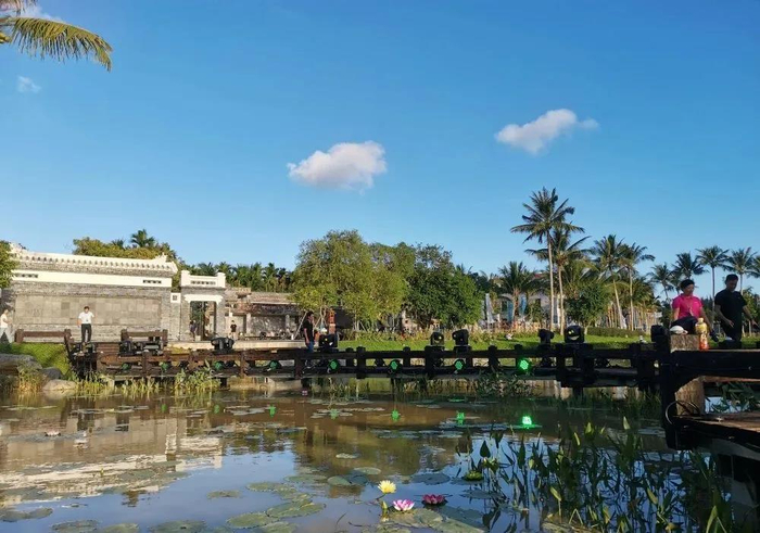 资料图：留客村美景。