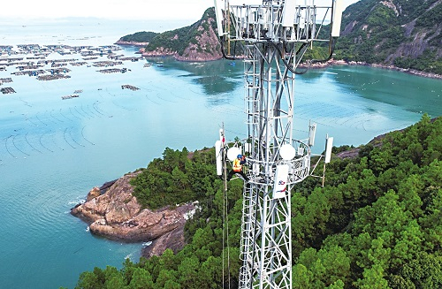 罗源县牛澳村5G基站。