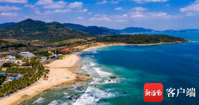 　　万宁日月湾 来源：万宁发布厅