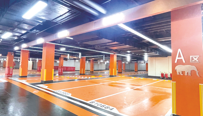     保利新君悦湾停车场