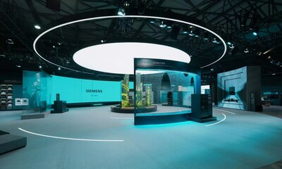 博西家电旗下品牌西门子家电展台