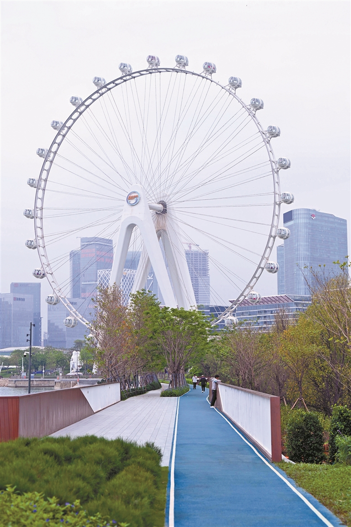西部海岸活力带宝安示范段。