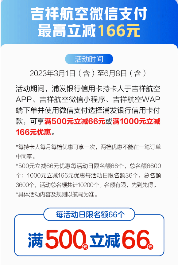 来源：“浦发银行信用卡”微信公众号