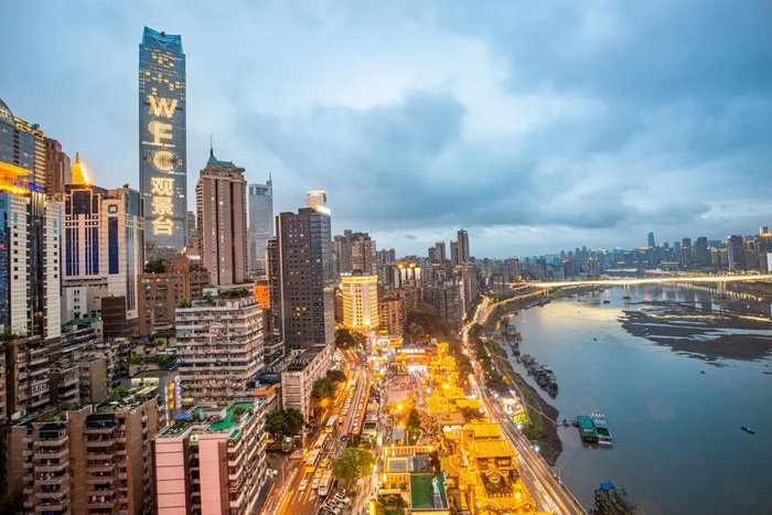 △ 重庆夜景（图源：图虫创意）
