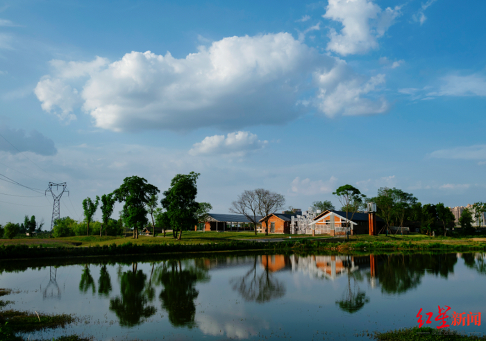 ▲成都环城生态区的农业科普教育基地