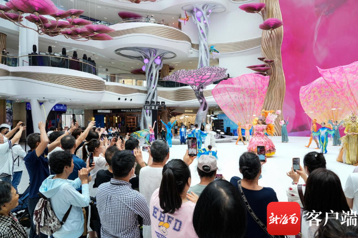 免税文旅周创意演艺·锦绣中华。cdf海口国际免税城供图