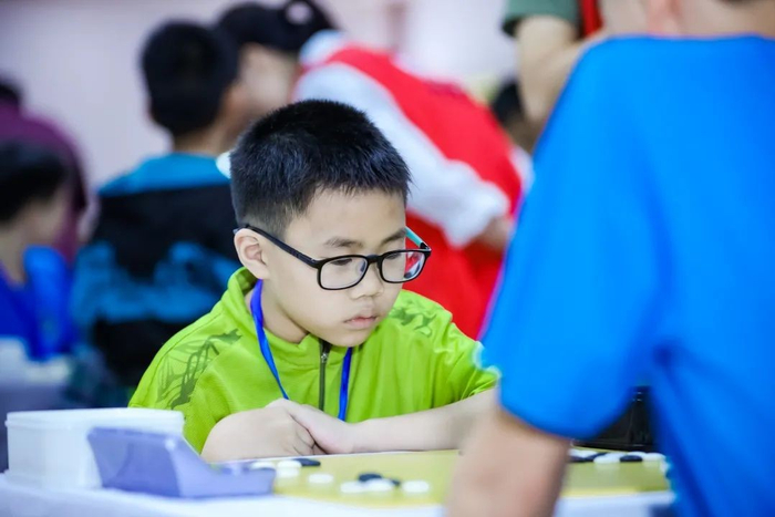 ▲李秋霖在比赛中