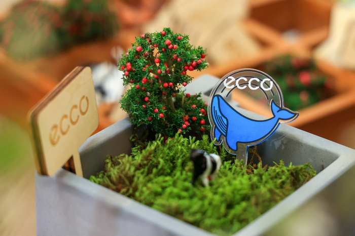 ECCO 展台 DIY 绿植工坊图