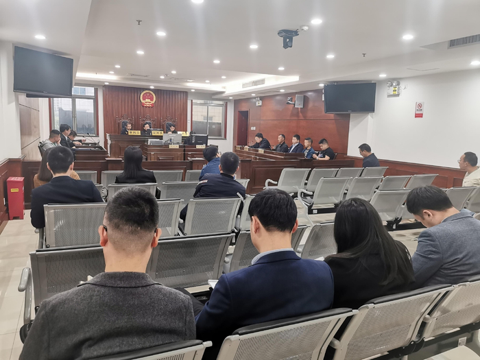 2023年4月3日，二审庭审现场。余知都/摄