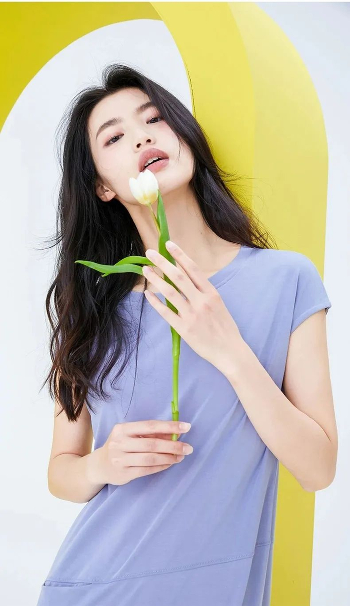 口袋睡裙-治愈蓝