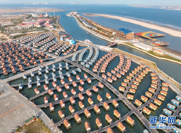 唐山国际旅游岛月岛。新华网发 赵亮摄