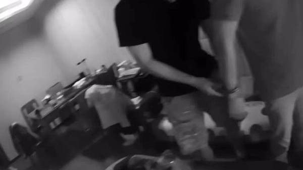 抓捕现场 图片来源：青浦检察院