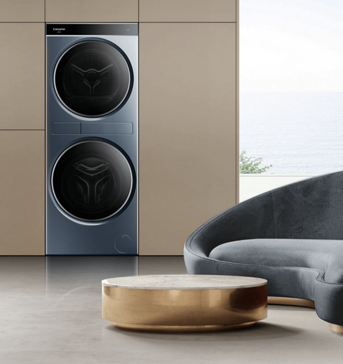 ▲卡萨帝新一代「中子F2」洗干集成机