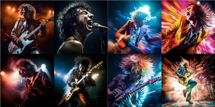 Midjourney5 成图为左边，Midjourney5.1 成图为右边