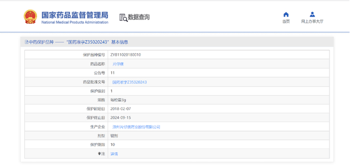 图片来源：国家药品监督管理局官网