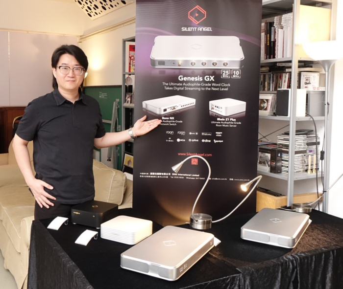 庄佳颖先生和本次发布会的三款产品