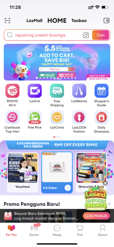 Lazada马来西亚首页