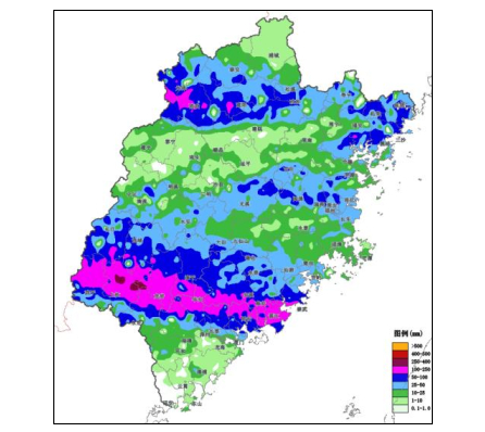  6日06时～7日06时累计降水量