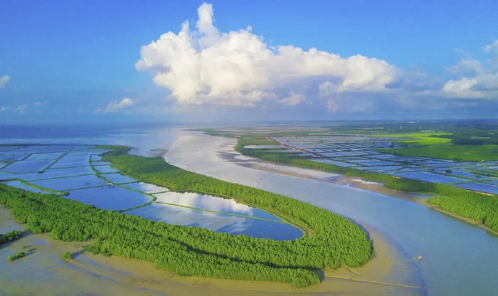 南渡河 何盈 摄