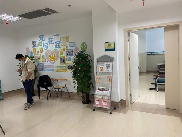 △上海市第一妇婴保健院东院的接种处。