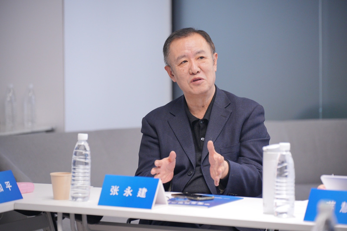 中心主任张永建现场分享