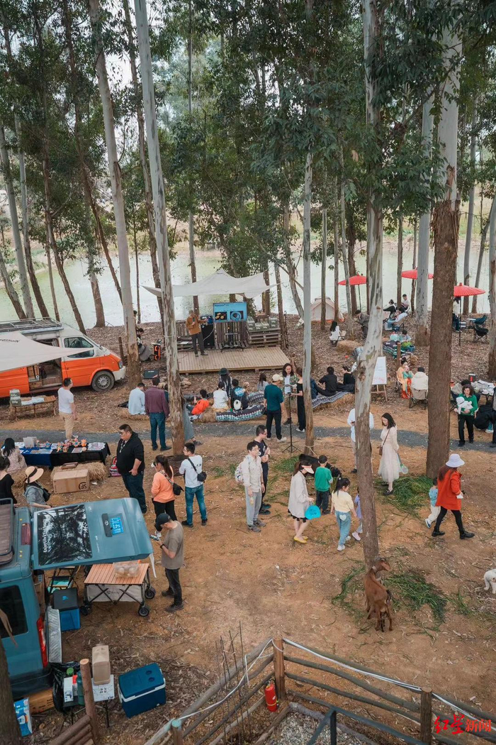 ▲成都一家房车营地