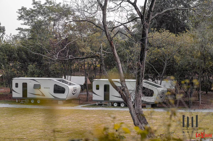 ▲成都一家房车营地的房车主题客房