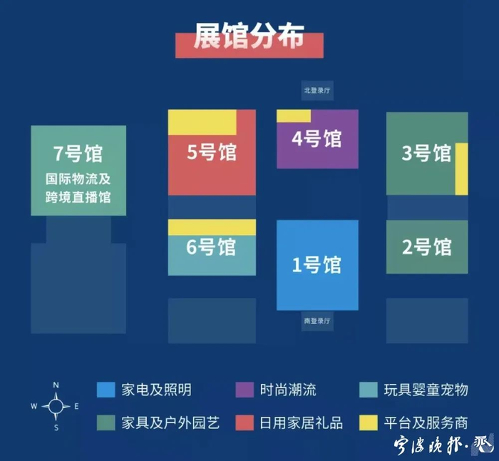 本届跨博会展馆分布