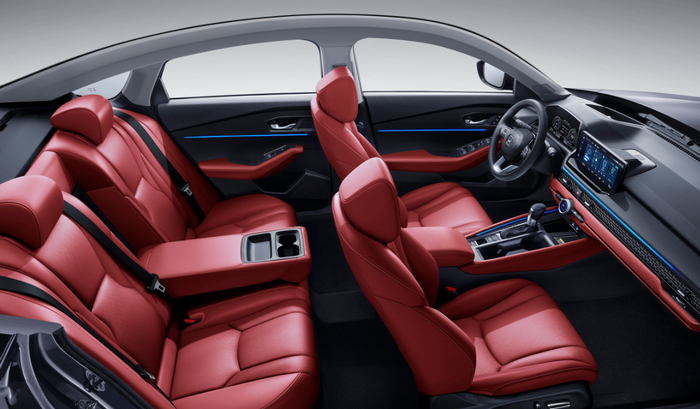 全新一代雅阁内饰。 广汽本田供图 华龙网发