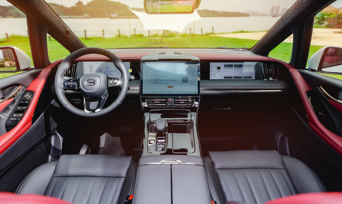 传祺E9内饰。 广汽传祺供图 华龙网发