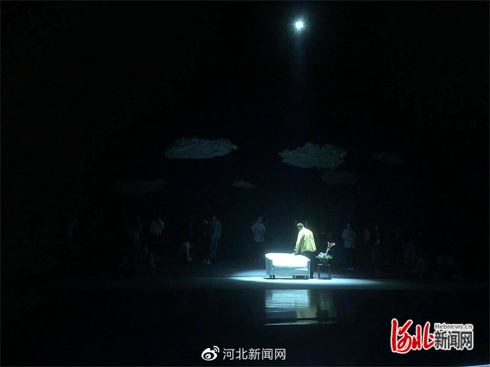 秦腔《尕布龙》排演现场。刘杰 摄